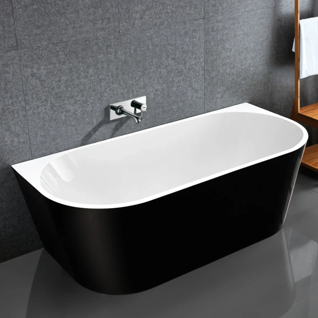 Built-in bathtub in Uganda