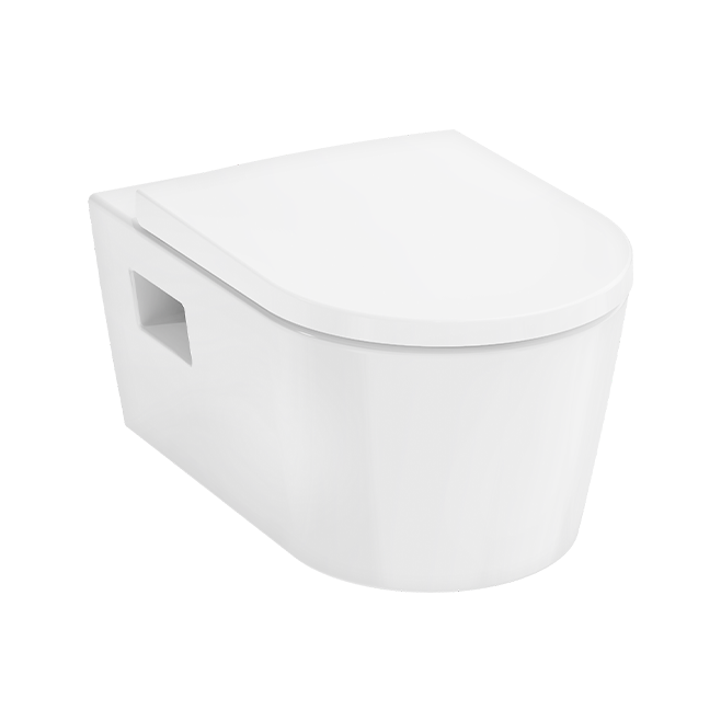 Rimless toilet sanitaryware in Uganda