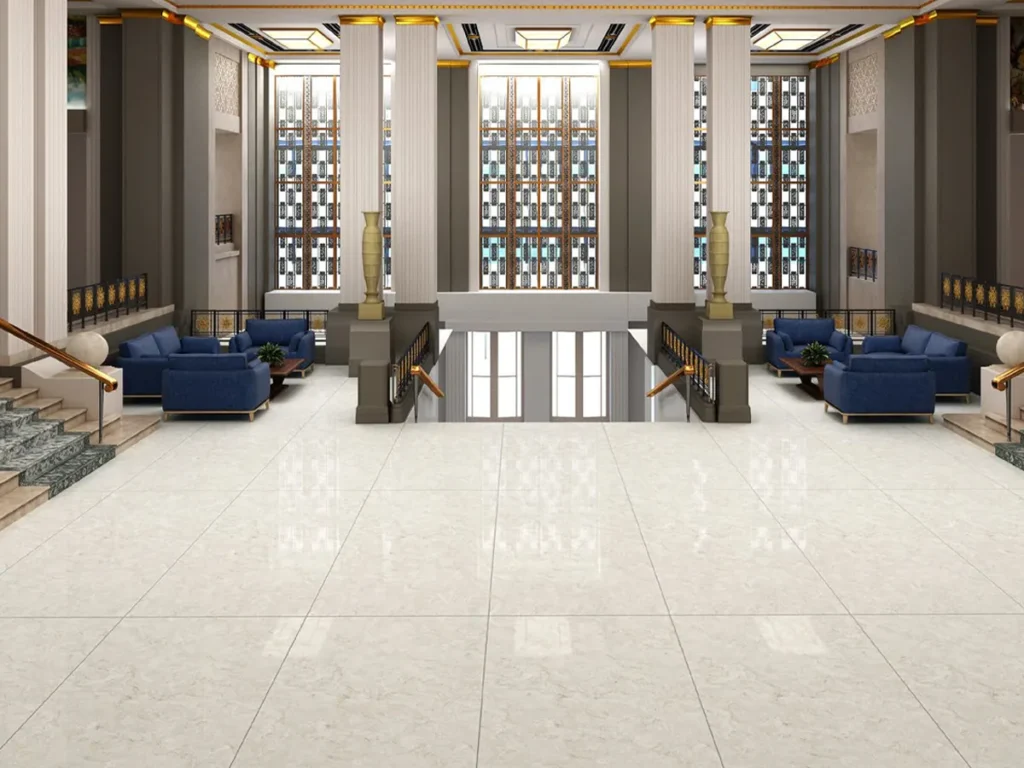 Textured tiles in Uganda