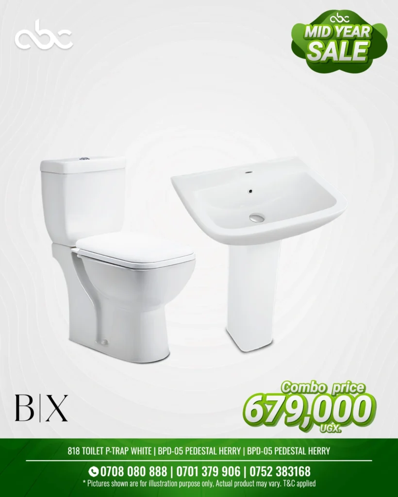 Best toilet and washbasin in uganda